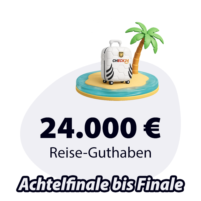 24.000 Euro Reiseguthaben
